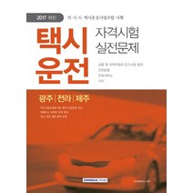 택시운전 자격시험 실전문제(광주 전라 제주)(2017):각 시 도 택시운송사업조합 시행, 서원각