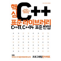 핵심 C++ 표준 라이브러리:C++11 C++14 표준 반영 | 부록: 차기 C++17 표준 라이브러리 소개, 인사이트