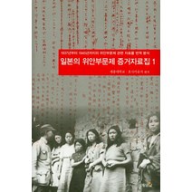 [황금알]일본의 위안부문제 증거자료집 1 : 1937년부터 1945년까지의 위안부문제 관련 자료를 번역 분석, 황금알, 세종대학교