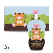 몸애쏙쏙 유기농 아이순한 배도라지즙 10p, 혼합맛(배/도라지), 3개, 1000ml