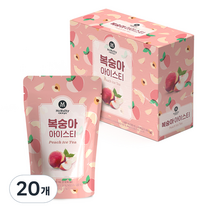 맥널티 복숭아 아이스티, 190ml, 20개