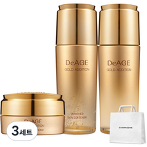 참존 디에이지 골드에디션 스킨 소프너 + 에멀젼 + 크림 세트, 3세트