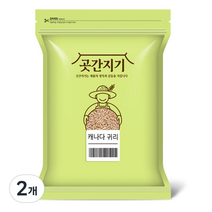 곳간지기 캐나다산 귀리, 2kg, 2개