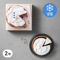 밀크앤허니 크림치즈 당근케이크 (냉동), 350g, 2개