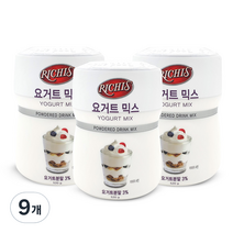(주)동서 리치스 요거트 믹스, 520g, 9개