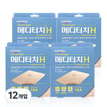 일동제약 메디터치H 잘라쓰는타입 접착보습밴드, 12개입