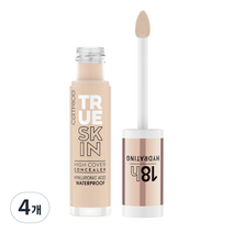 캐트리스 트루 스킨 하이 커버 컨실러 4.5ml, 010 쿨 캐시미어, 4개