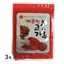 해가원 깨끗한 고춧가루, 100g, 3개