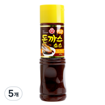 오뚜기 돈까스 소스 S, 470g, 5개