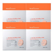 메디앤서 리얼 스킨핏 콜라겐 마스크, 4개입, 1개
