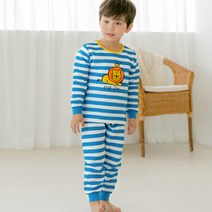 메이키즈 아동용 라인라이언 오가닉 보온내의