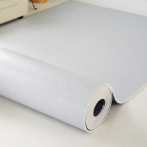 삼바텍 PVC 셀프시공 롤매트 15mm, 직물패턴 그레이