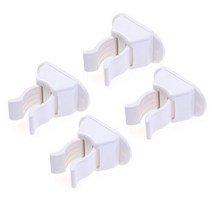 마이다락 청소도구 걸이 5.2 x 4.8 x 3.1 cm, 화이트, 4개입