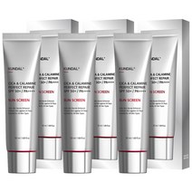 쿤달 시카 앤 칼라민 퍼펙트 리페어 선크림 SPF50+ PA++++, 50ml, 3개