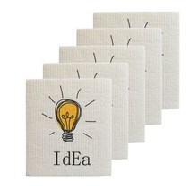 푸르니엘 북유럽 일러스트 행주 아이디어, 5개