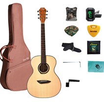 [그린통기타] 고퍼우드 어쿠스틱 기타 G110 + 구성품 13종, NS