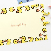페이퍼 테이블 매트 키즈 40장, Spring Duck, 368 x 246 mm