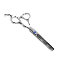 바비온 SILKY 고급코팅 틴닝 미용가위 16.7cm, 1개