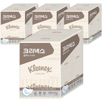 크리넥스 클래식 펄프 미용티슈 2겹, 230매, 24개