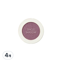 더샘 샘물 싱글 섀도우 쉬머, PP01 내숭제로 퍼플, 4개