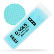 아쿠스 엠보싱 습식 스포츠타올 AQST0019, GRN, 1개