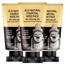 과일나라 제주 자연의 차콜 코팩 80g, 1개입, 3개