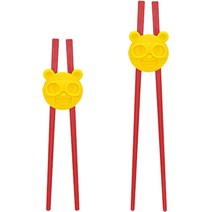 슈퍼잭 EQ 젓가락 키즈 프리 세트, 파워레드, 1세트