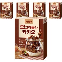 오그래놀라 카카오 시리얼, 300g, 5개