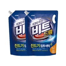비트 드럼용 액상세제 리필, 2L, 2개