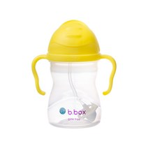 비박스 빨대컵 240ml, 레몬, 1개