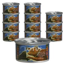 LOTUS 캣 그레인프리 치킨 파테 습식사료 12p, 닭, 78g, 12개