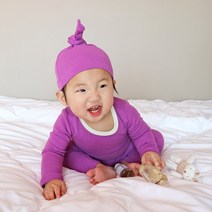더맨디 아동용 40수 마카롱 레이어드형 실내복