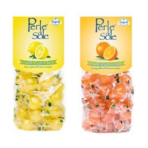 페를레디솔레 레몬 캔디 200g + 오렌지 캔디 200g, 1세트