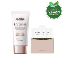 달바 워터풀 톤업 선크림 SPF 50+ PA++++ 50ml + 밸런싱 비건 젤 클렌저 3ml x 3p 세트, 1세트