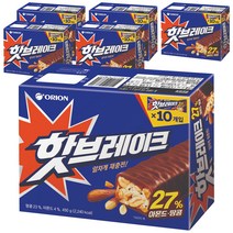 핫브레이크 초코바, 450g, 6개