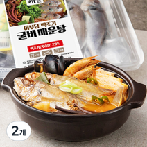 어부담 백조기 굴비매운탕 밀키트, 1000g, 2개