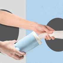 파스텔독 강아지 발 세척기, 블루, 1개