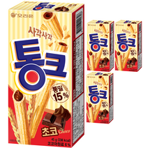 통크 초코, 45g, 4개