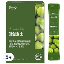 퍼니트 매실효소 30p, 90g, 5개