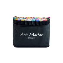 동아피엠에스 삼각그립 디자인 트윈 아트 표준형 + 가방, 80색, 1세트