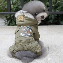 제제펫 라이더스 애견패딩 올인원, G107PDFC149