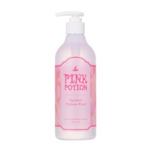 바디홀릭 시그니처 퍼퓸 바디워시 핑크 포션 장미향, 500g, 1개