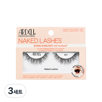 아델 네이키드 래쉬 인조 속눈썹, 421호, 3세트