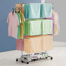 두리펀 브리지 특대형 빨래건조대 7단, 1개