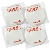 에파타클린업 착한포장 원형 건식 청소포 30매, 4개
