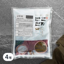 반찬단지 고추지, 1kg, 4개