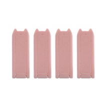 미니 스텔스 후면 장착 접이식 태플릿 스마트폰 거치대, 핑크, 4개