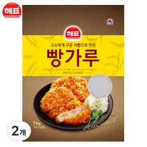 해표 빵가루, 1kg, 2개