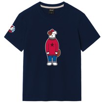 옥스타 남녀공용 강렬한 브로독 반팔티 0TS002