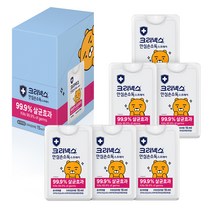 크리넥스 손소독 스프레이 알로에, 6개, 15ml